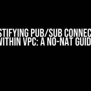 Demystifying Pub/Sub Connectivity within VPC: A No-NAT Guide